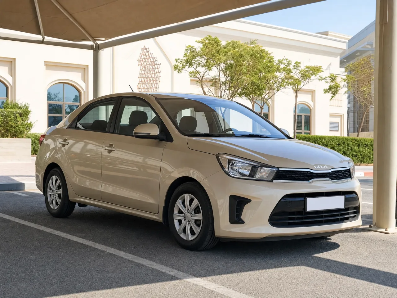 Kia Pegas — front