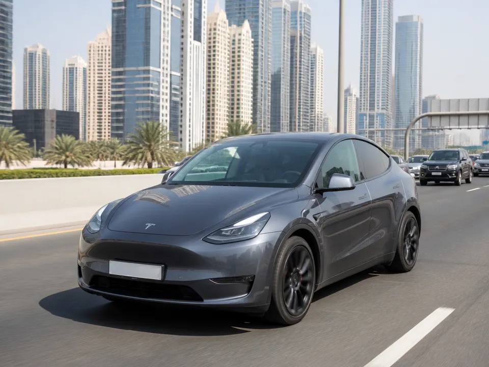 Tesla Model Y — car rental in Dubai