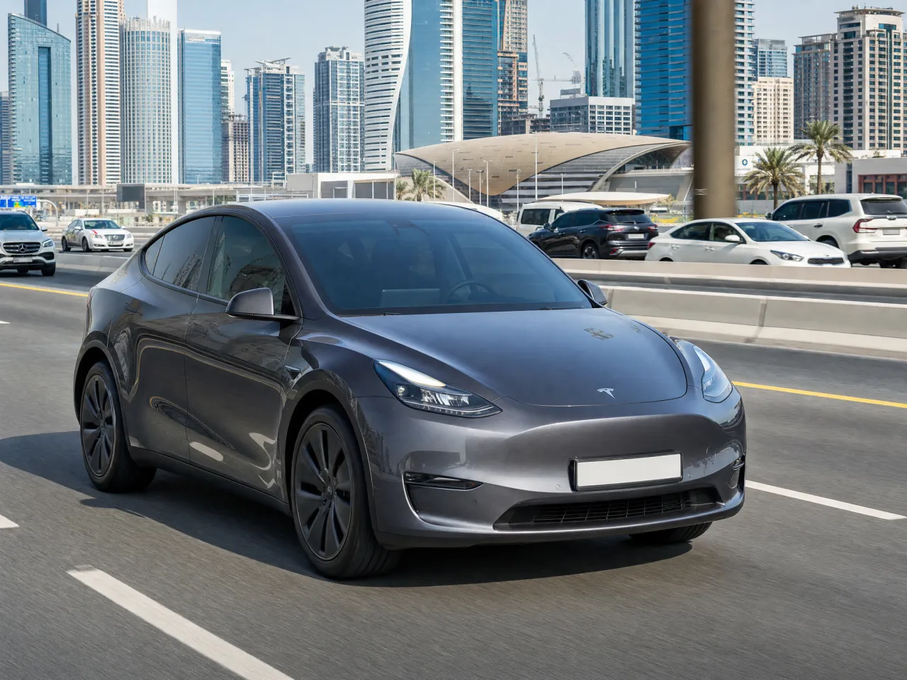 Tesla Model Y — front