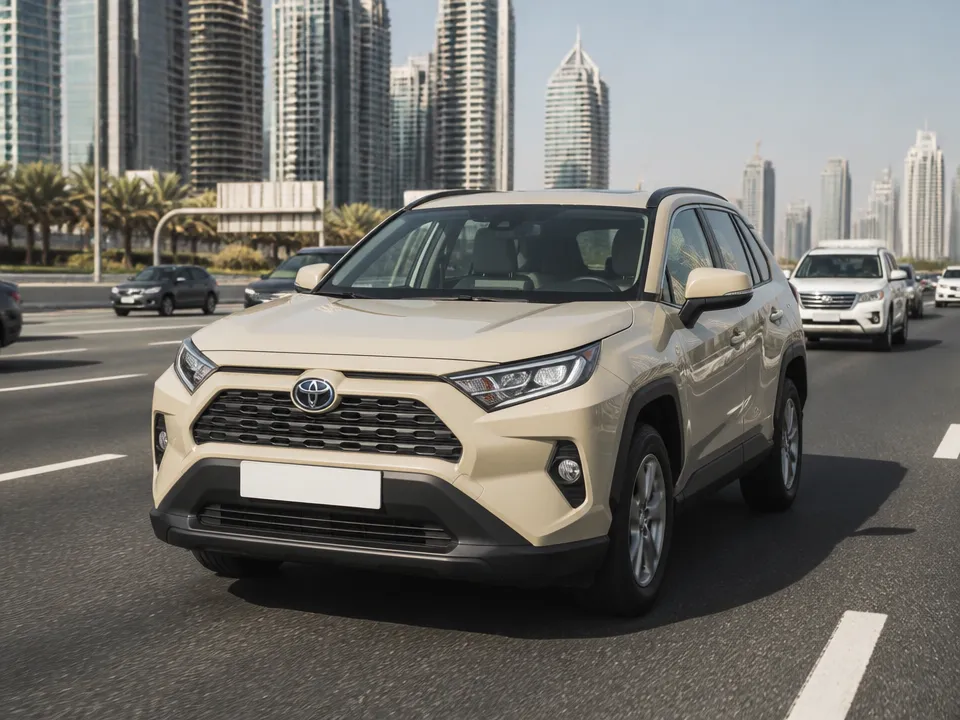 Toyota RAV4 — car rental in Dubai