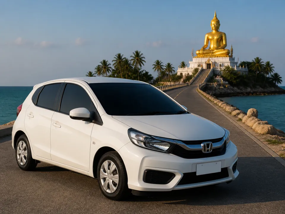 Honda Brio — รถเช่าเกาะสมุย