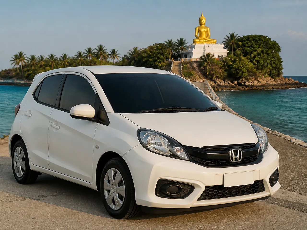 Honda Brio — спереди