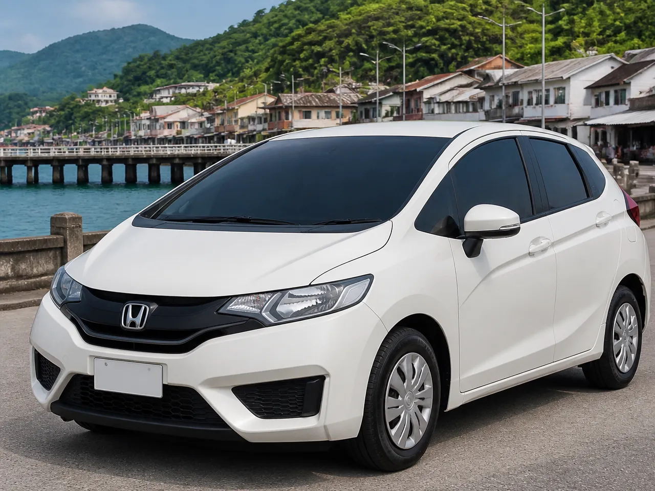 Honda Jazz — спереди