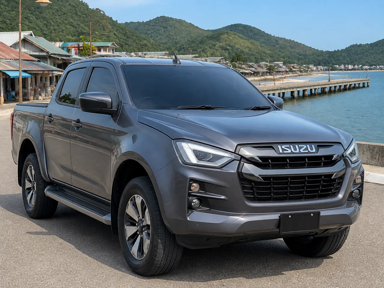 Isuzu D-Max — ด้านหน้า