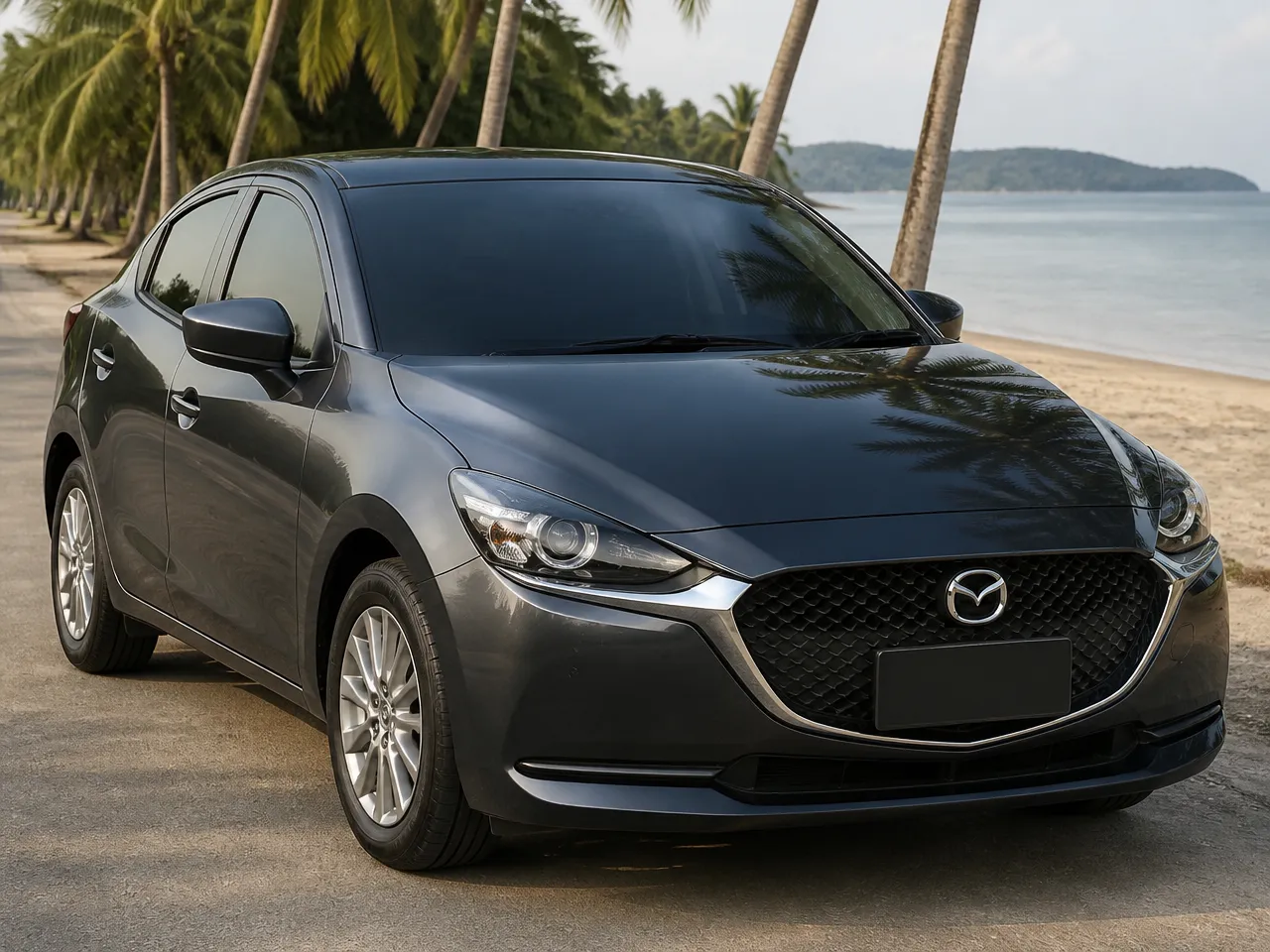 Mazda 2 — спереди