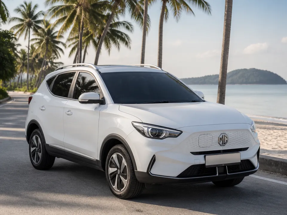 MG ZS EV — รถเช่าเกาะสมุย