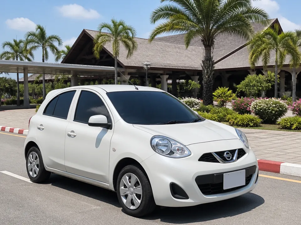 Nissan March — รถเช่าเกาะสมุย