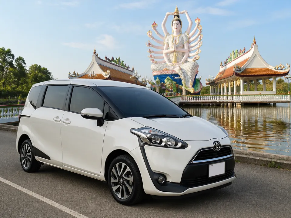 Toyota Sienta — รถเช่าเกาะสมุย