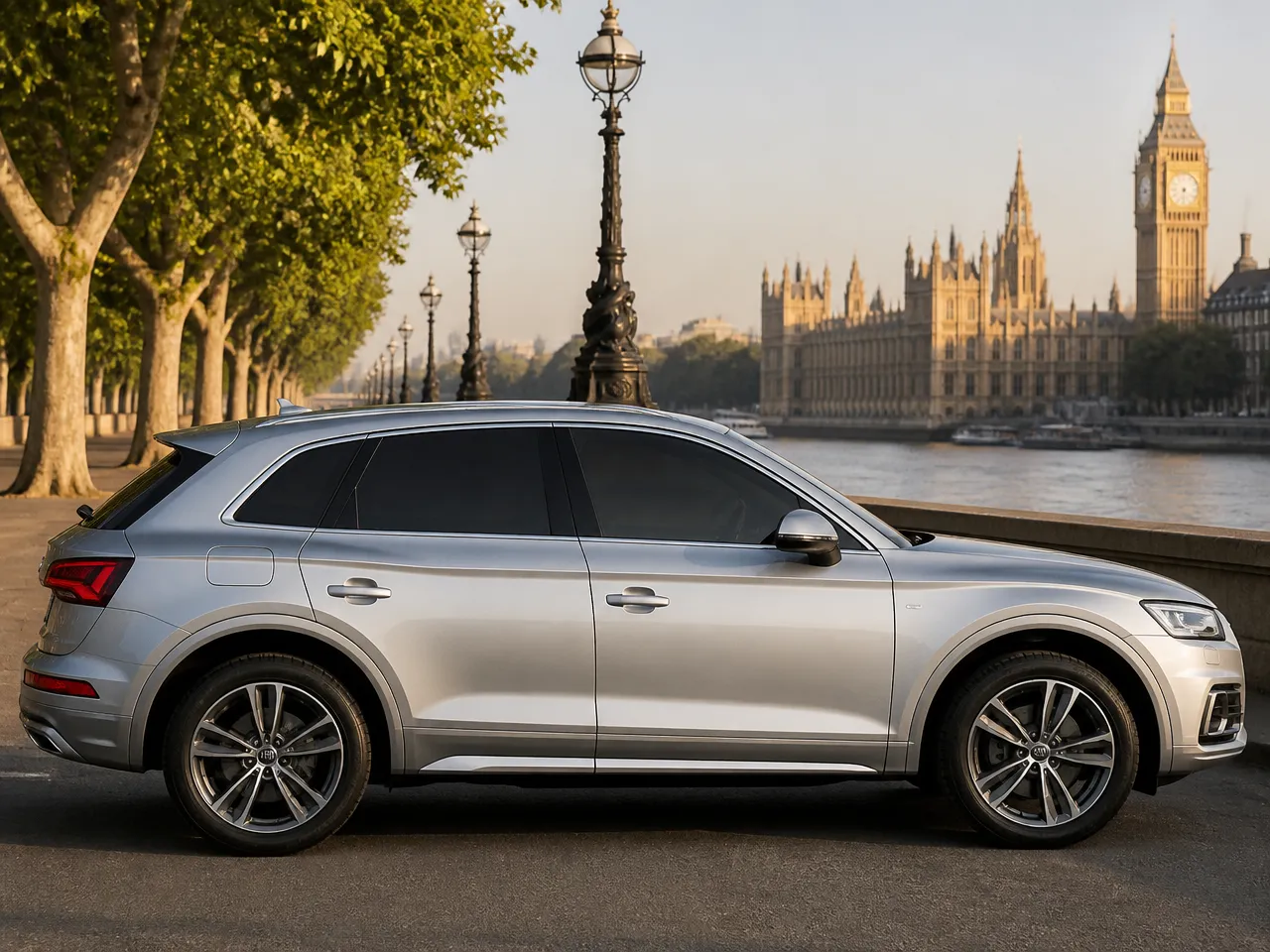 Audi Q5 — 侧面