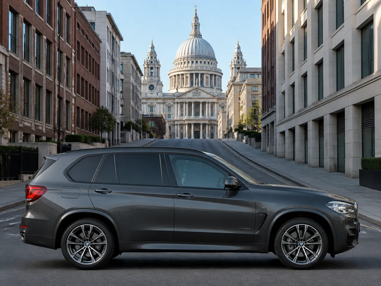BMW X5 — side