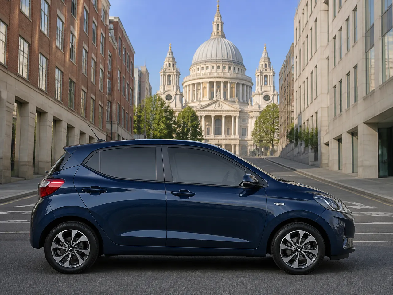 Hyundai i10 — сбоку