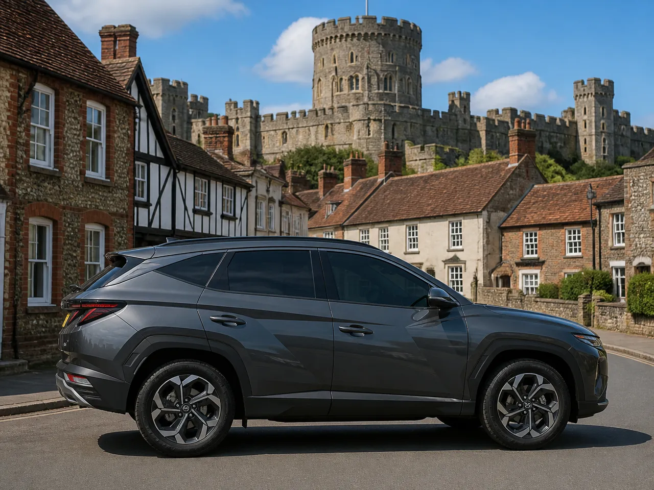 Hyundai Tucson — seitlich