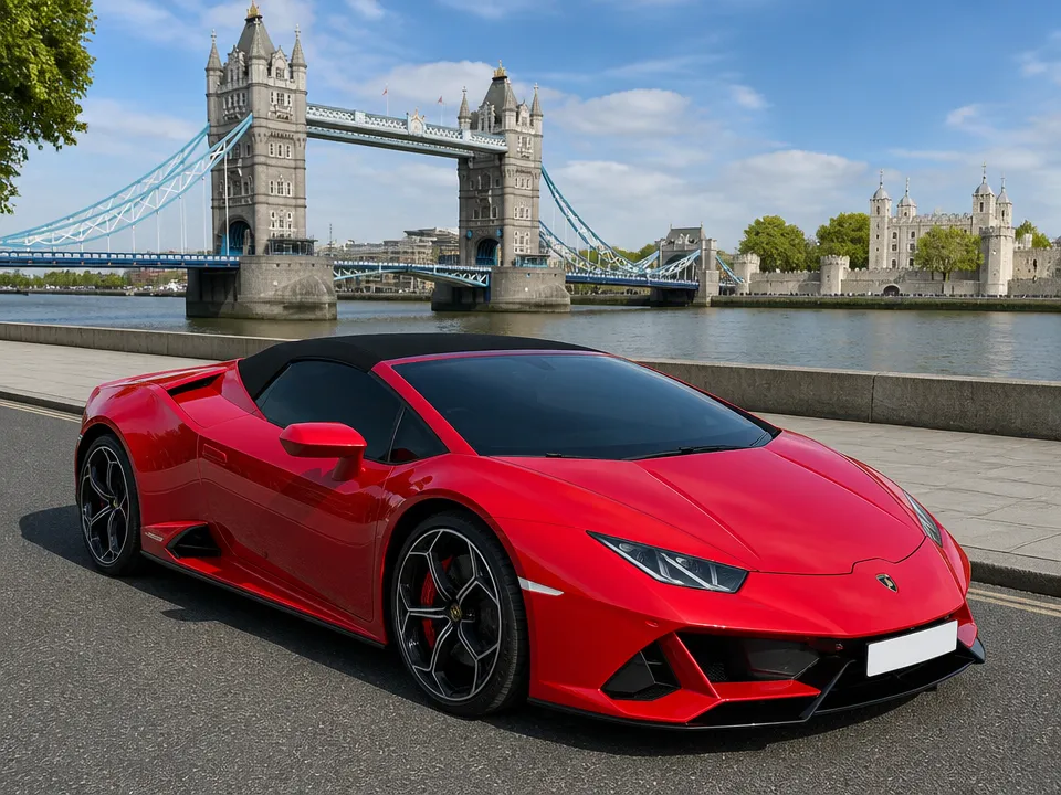 Lamborghini Huracan Evo Spyder — car rental in United Kingdom