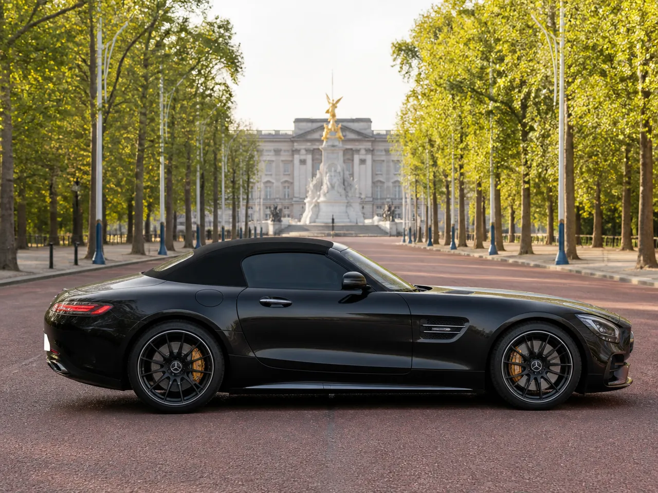 Mercedes-Benz AMG GT C Roadster — seitlich