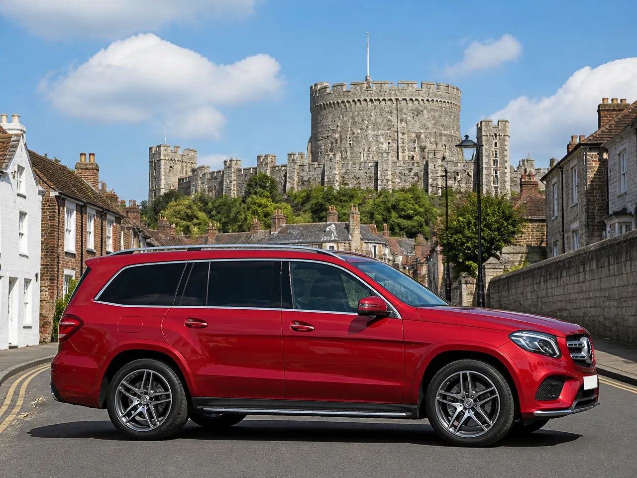 Mercedes-Benz GLS — laterale