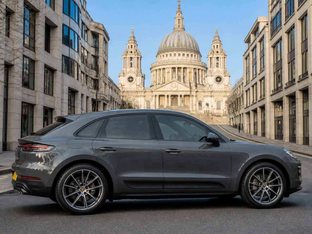 Porsche Macan — 侧面