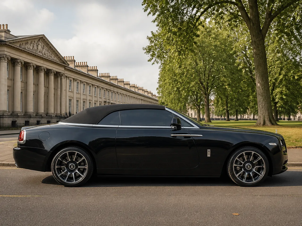Rolls-Royce Dawn — side