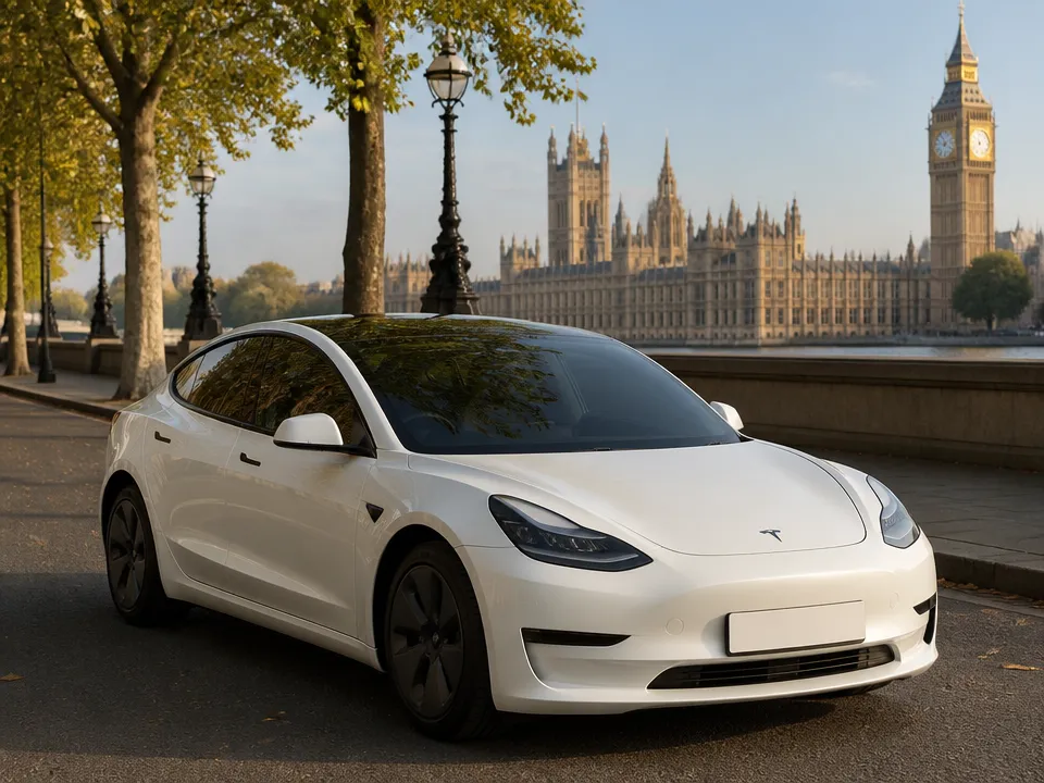Tesla Model 3 — car rental in London