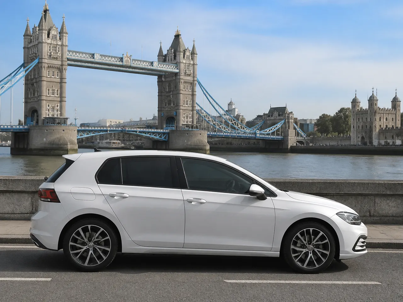 Volkswagen Golf — seitlich