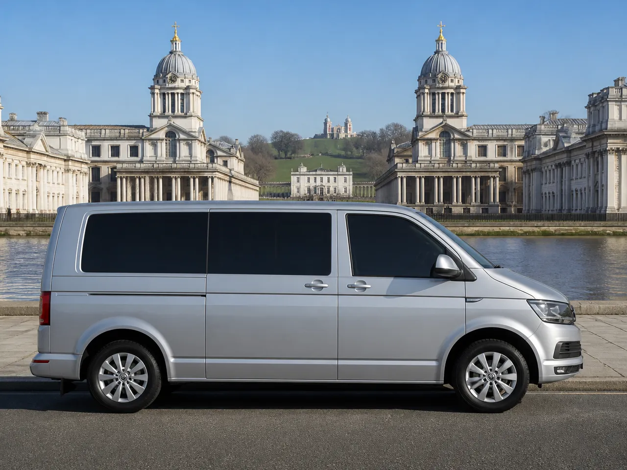 Volkswagen Transporter 9 Seater — 侧面