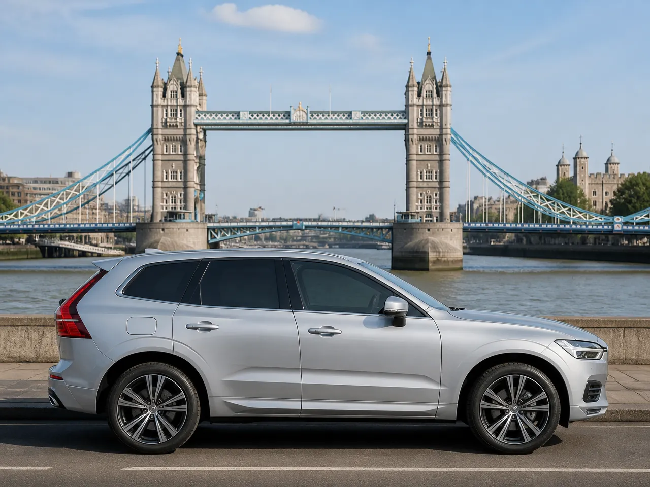 Volvo XC60 — сбоку