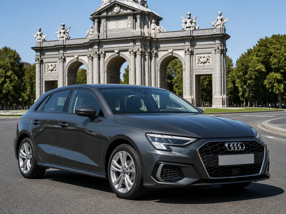 Audi A3 Sportback — car rental in Madrid