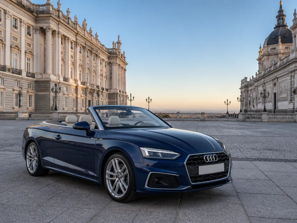Audi A5 Cabriolet — car rental in Madrid