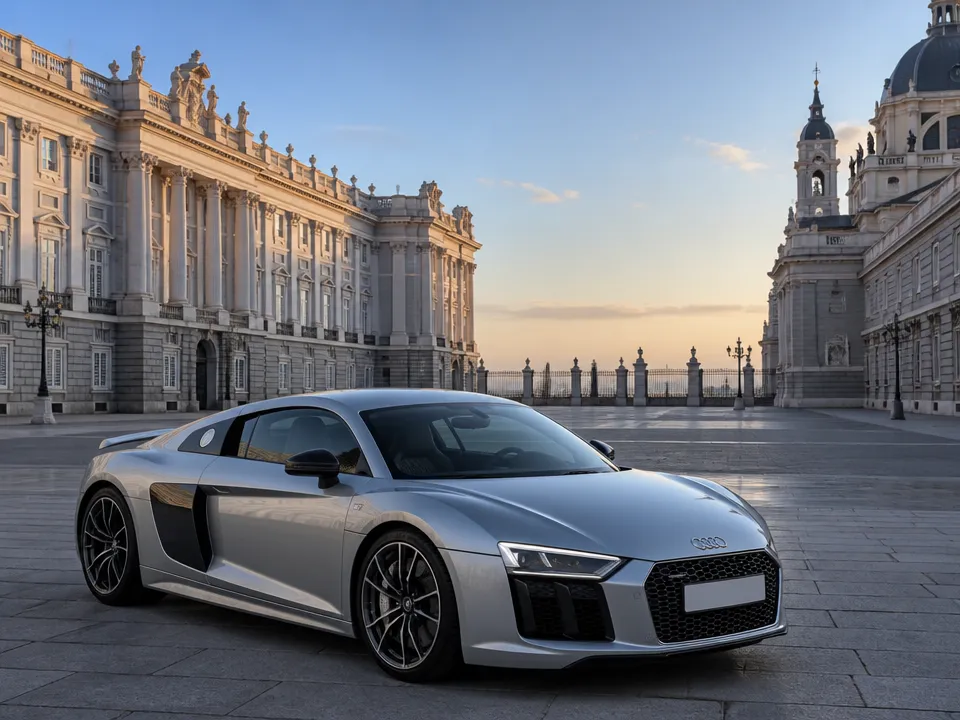 Audi R8 V10 Plus — car rental in Madrid