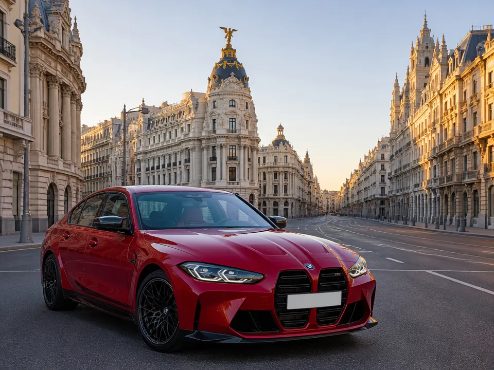 BMW M3 Competition — car rental in Madrid