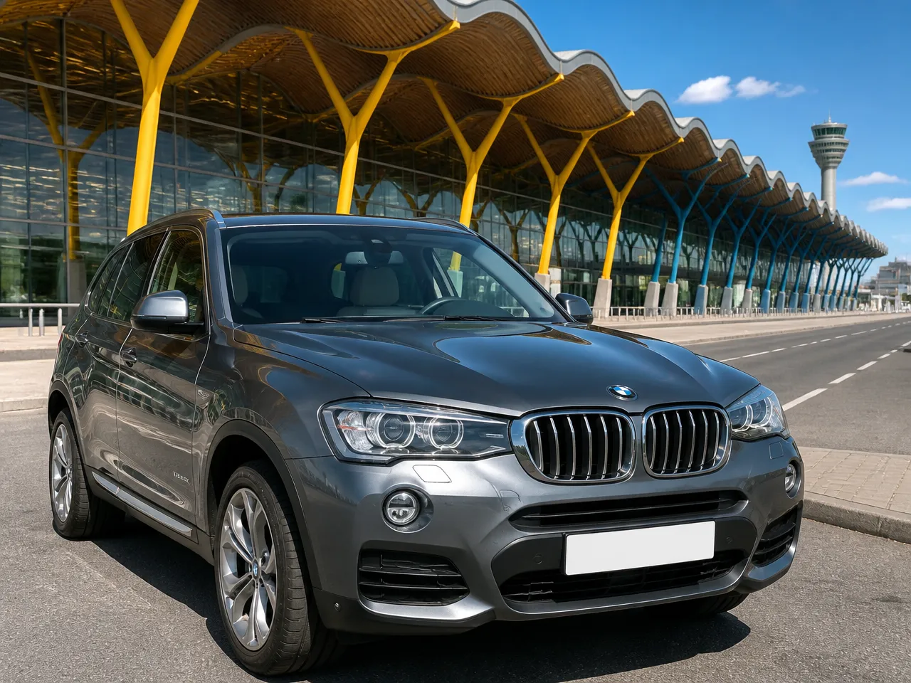 BMW X3 — vorn