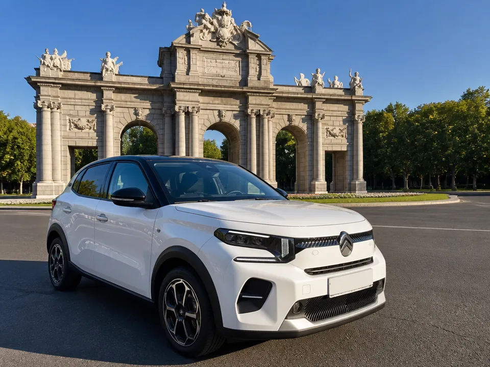 Citroen e-C3 — car rental in Madrid