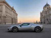 Ferrari 296 GTB — side