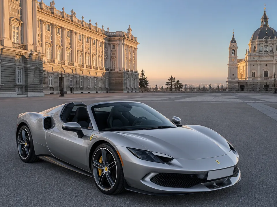 Ferrari 296 GTS — car rental in Madrid
