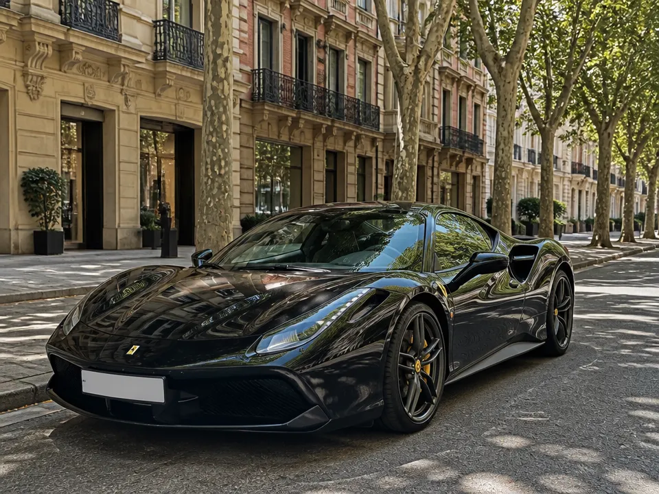 Ferrari 488 GTB — car rental in Madrid