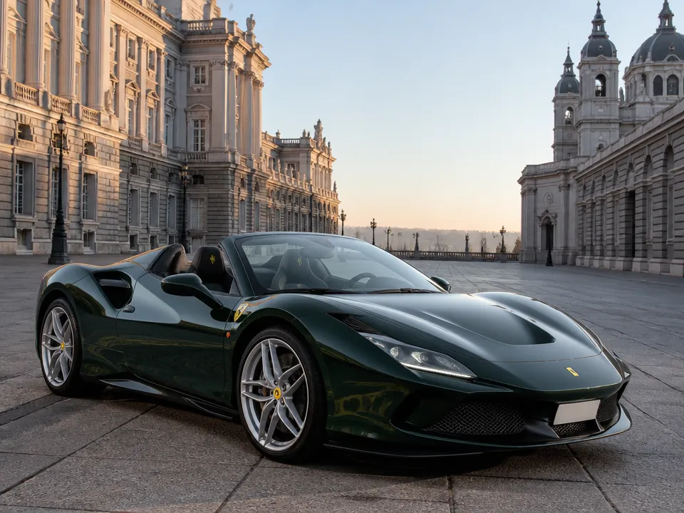 Ferrari F8 Spider — car rental in Madrid