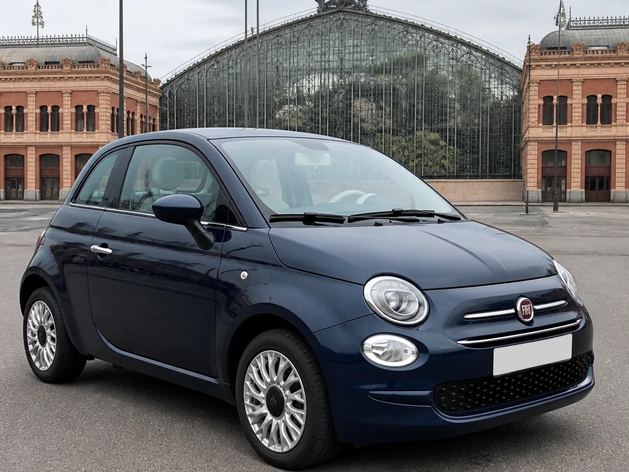 Fiat 500 — front