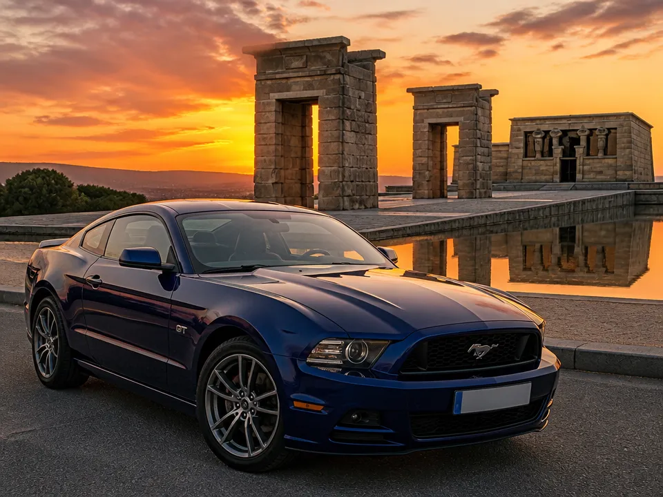 Ford Mustang GT — car rental in Madrid
