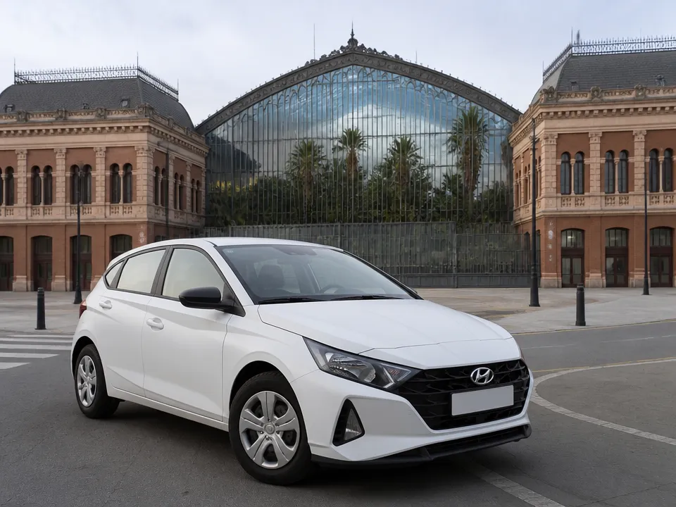 Hyundai i20 — car rental in Madrid