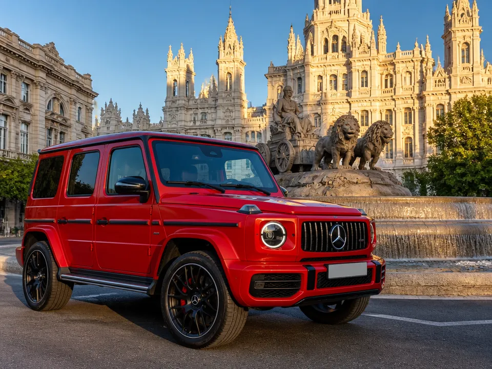 Mercedes-Benz AMG G63 — car rental in Madrid