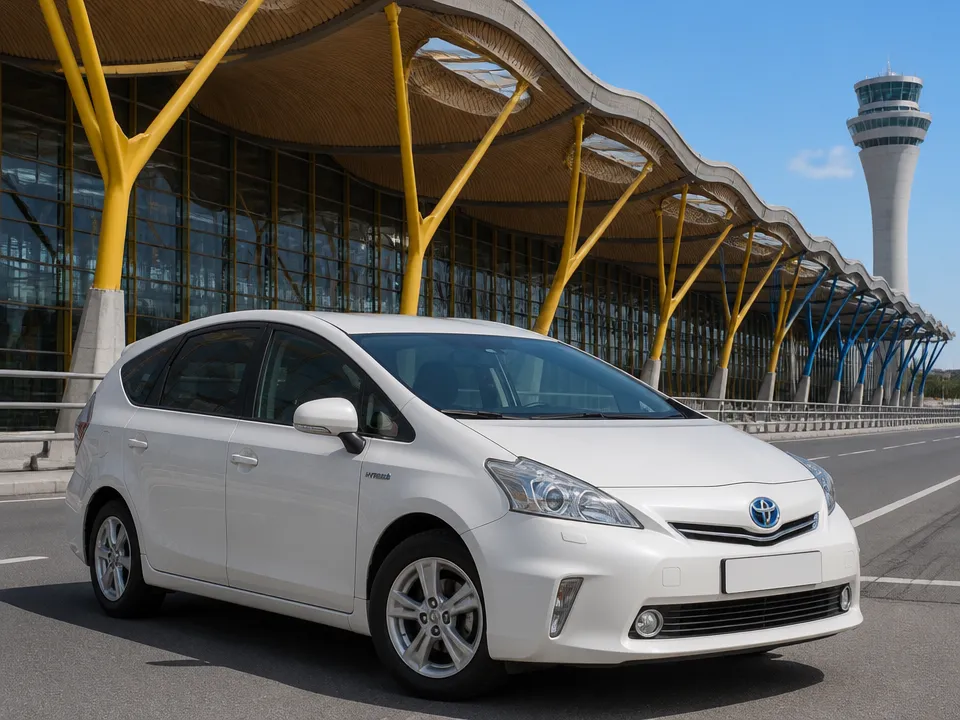 Toyota Prius+ — car rental in Madrid