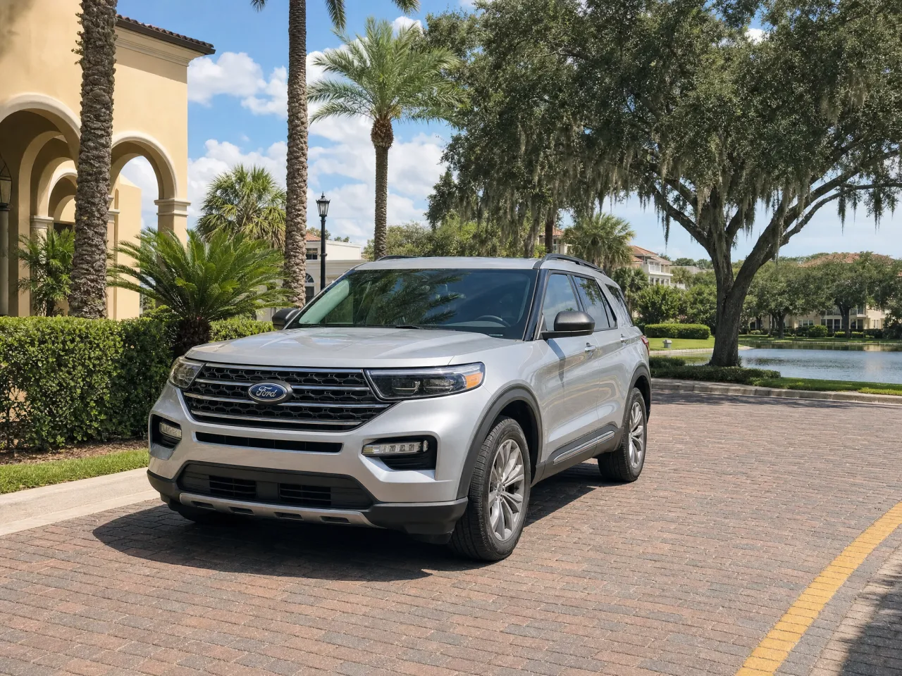 Ford Explorer — front