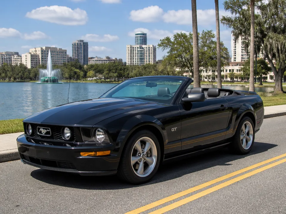 Ford Mustang GT Convertible — car rental in Florida