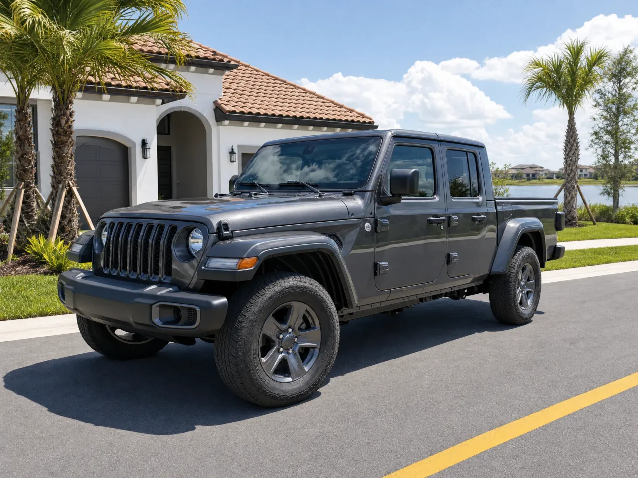 Jeep Gladiator — front