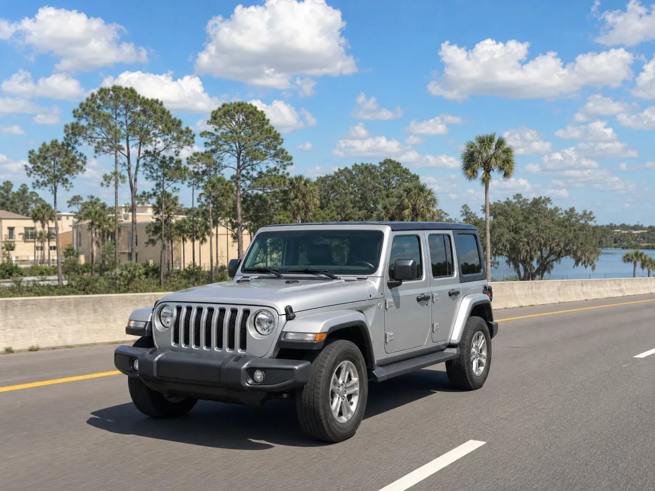 Jeep Wrangler Unlimited — front