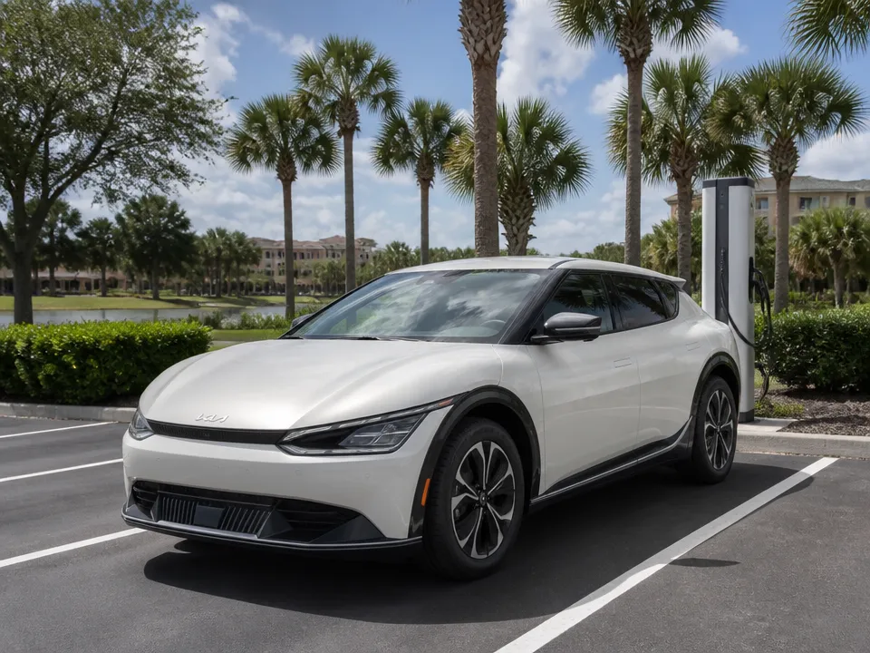 Kia EV6 — car rental in Orlando