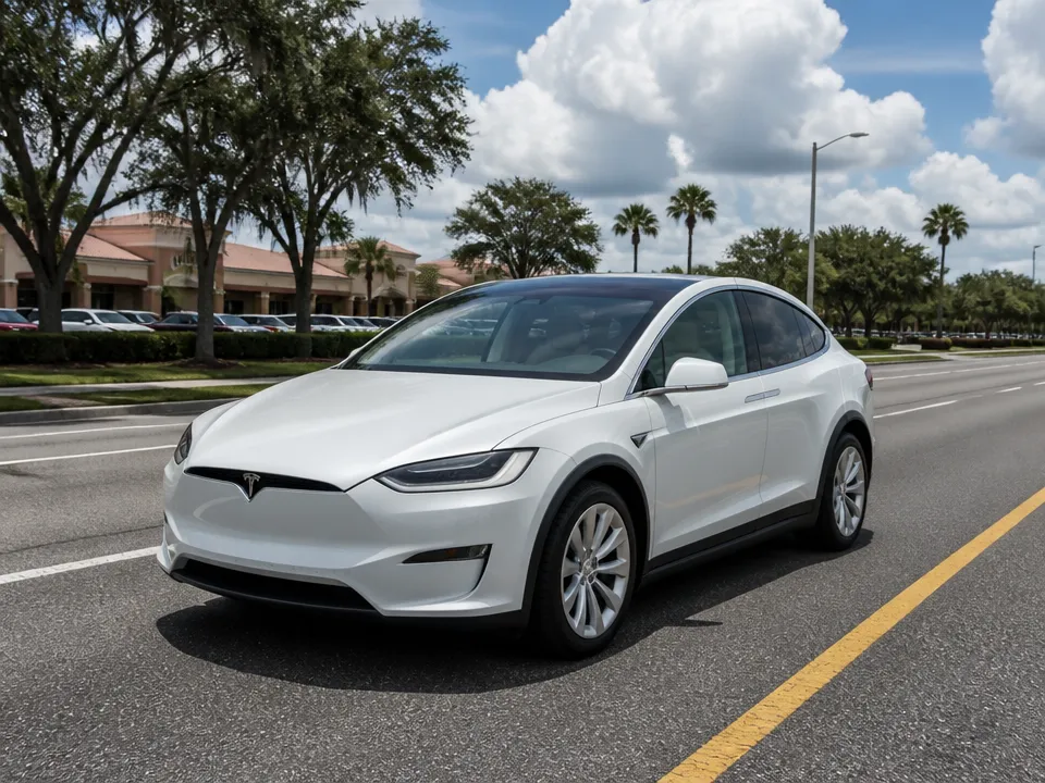 Tesla Model X — car rental in Orlando