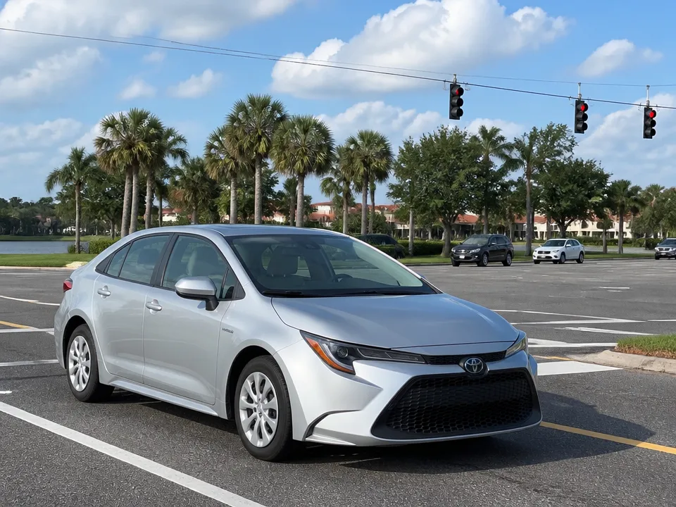 Toyota Corolla Hybrid — car rental in Orlando