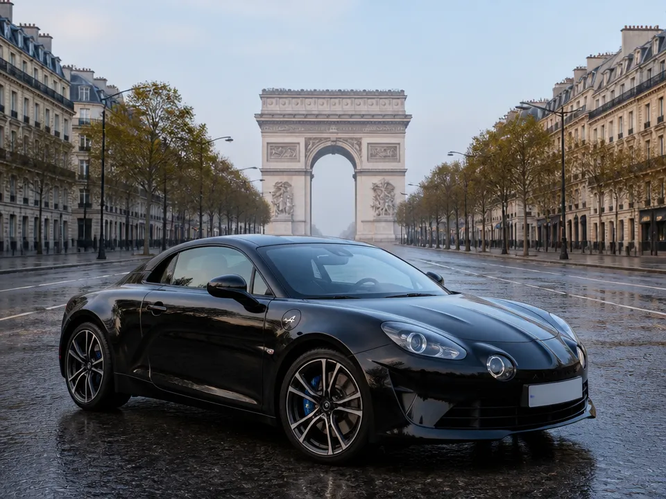 Alpine A110 — car rental in Paris