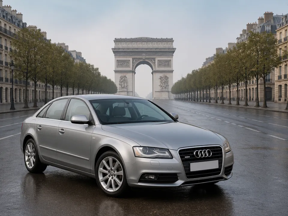 Audi A4 — car rental in Paris