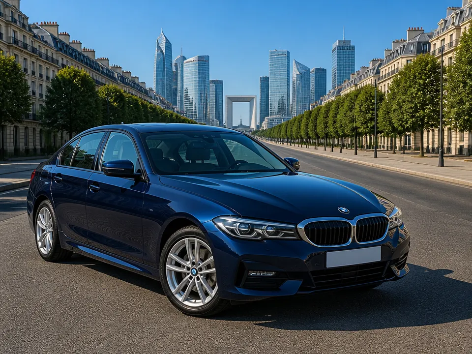BMW 3 Series — car rental in Paris